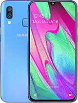 Best available price of Samsung Galaxy A40 in Bangladesh